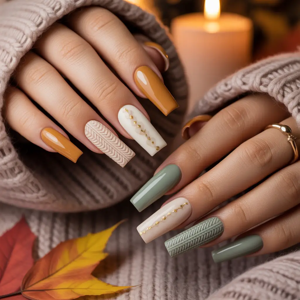Cozy Cashmere Nails
