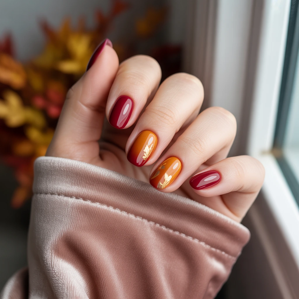 Cranberry Chic Nails