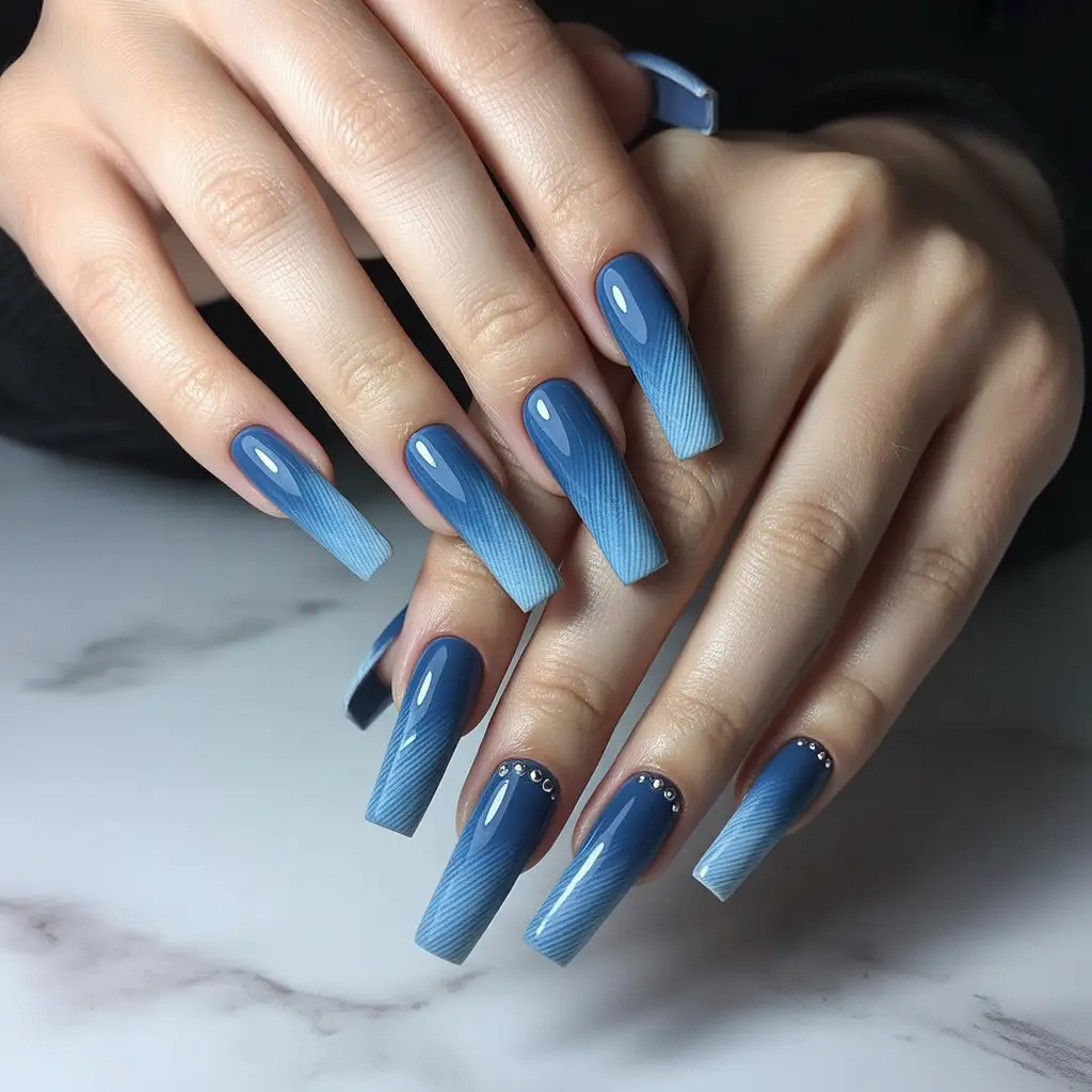 Denim Ombre Fade