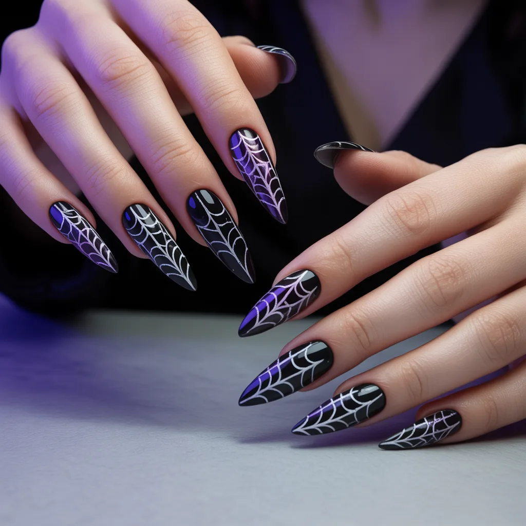 Glow-in-the-Dark Spider Webs