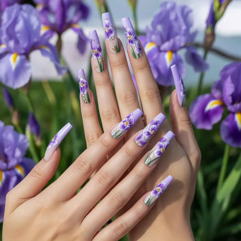 Iris Garden Nails