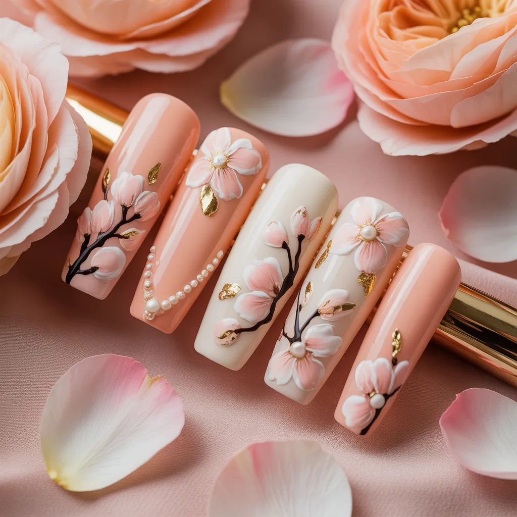 Peachy Petal Perfection