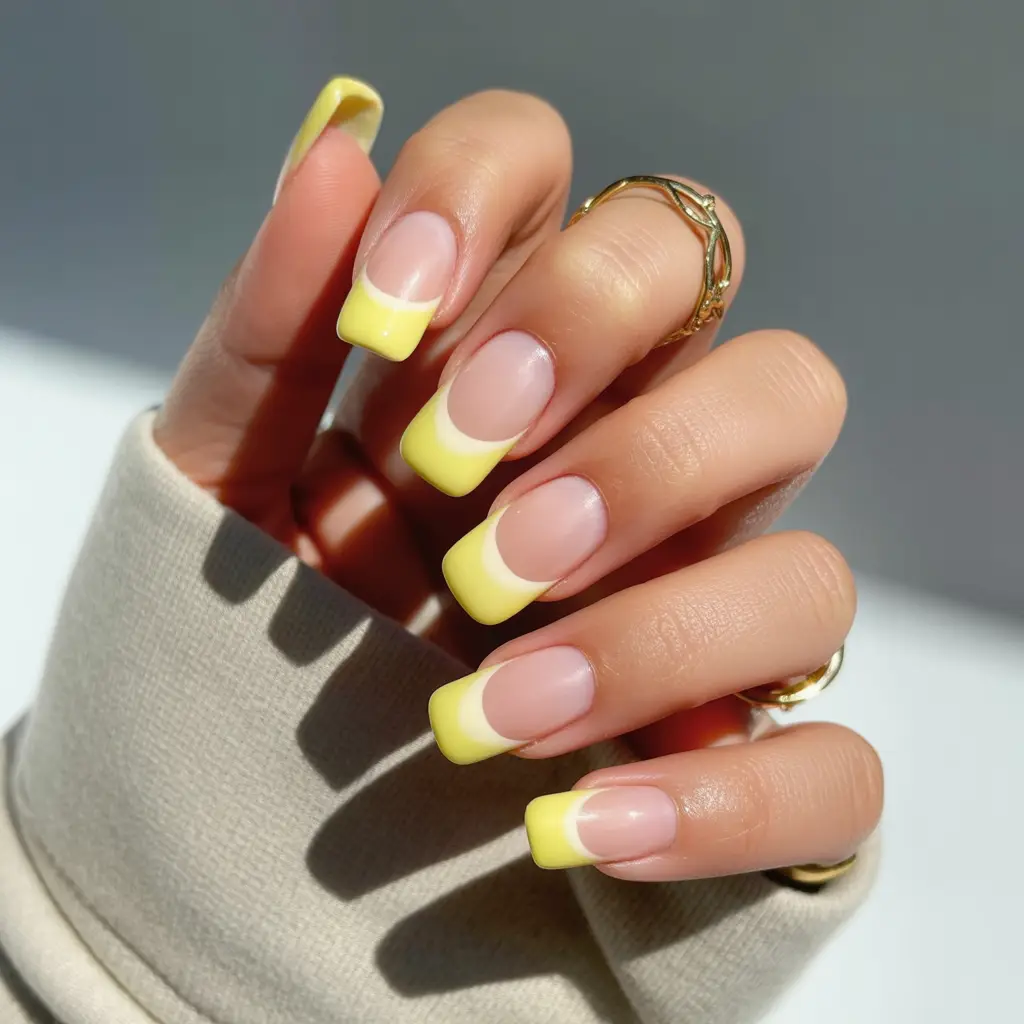 Popsicle Ombre French Tips Nail