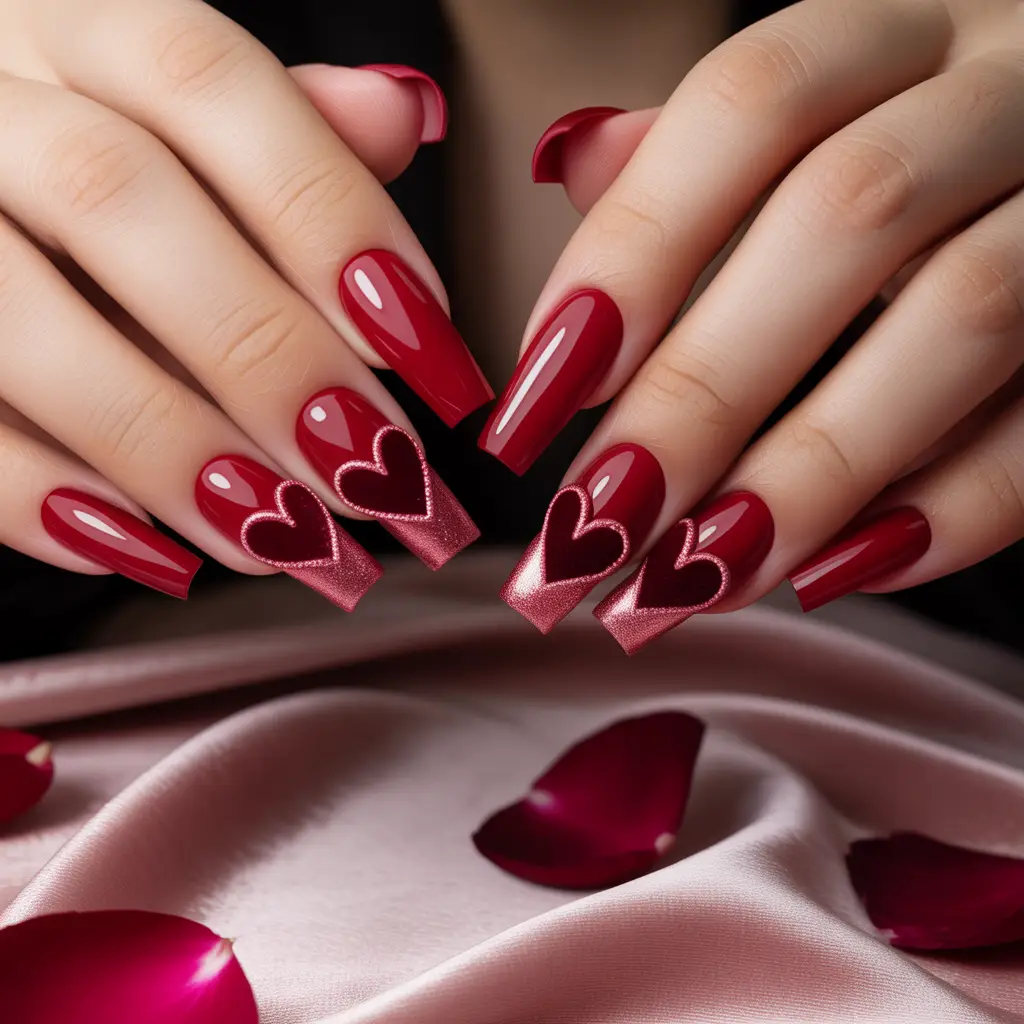 Red Velvet Hearts Gel