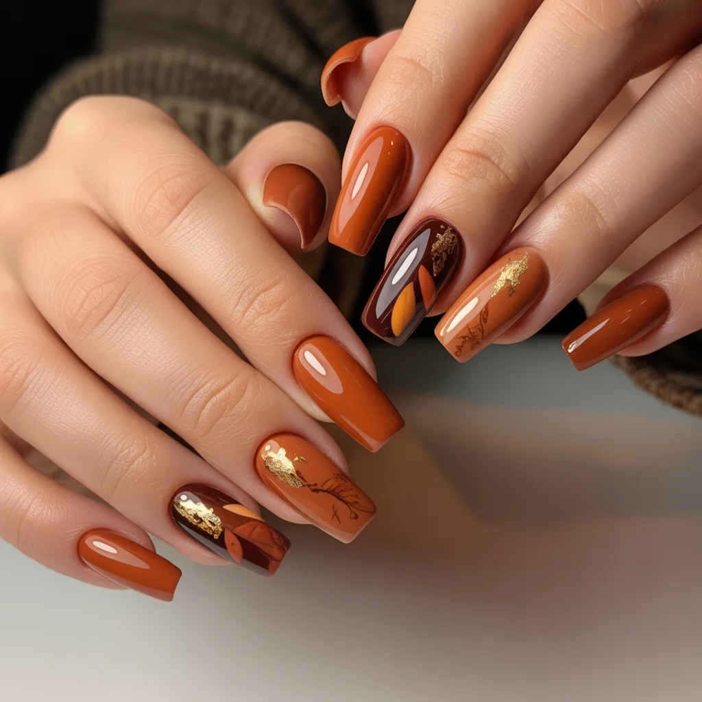  Rusty Terracotta Nails