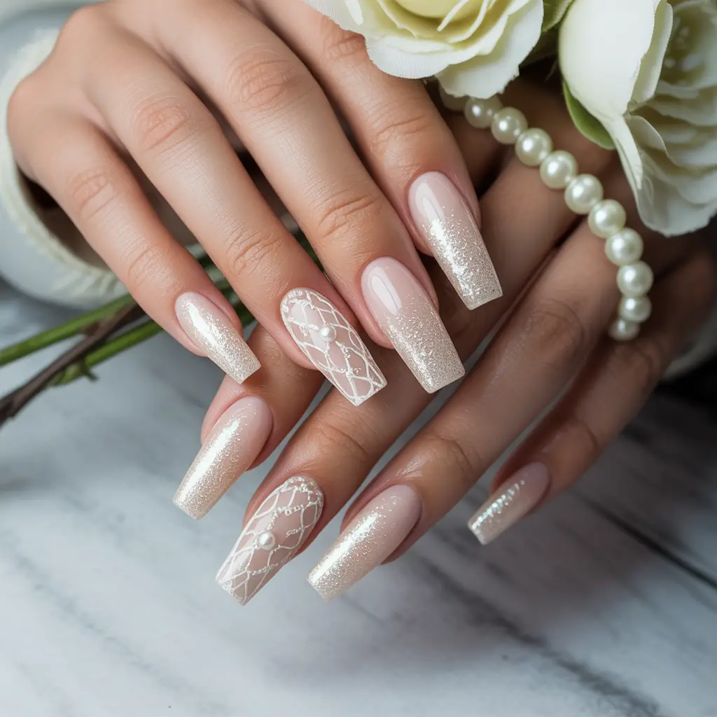 Soft Sand Textured Nails