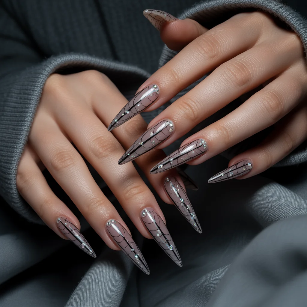 Spider Silk Sheer Nails