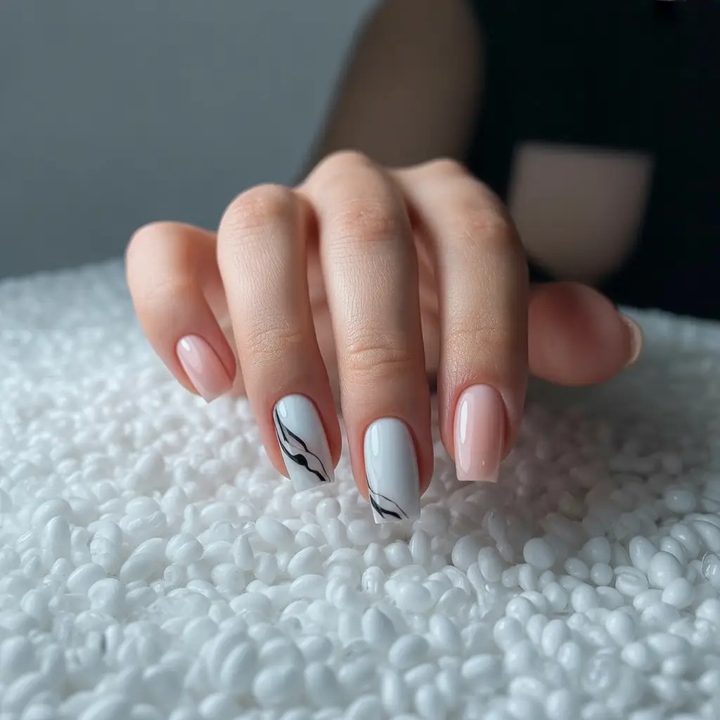 Warm Vanilla Melt Nails