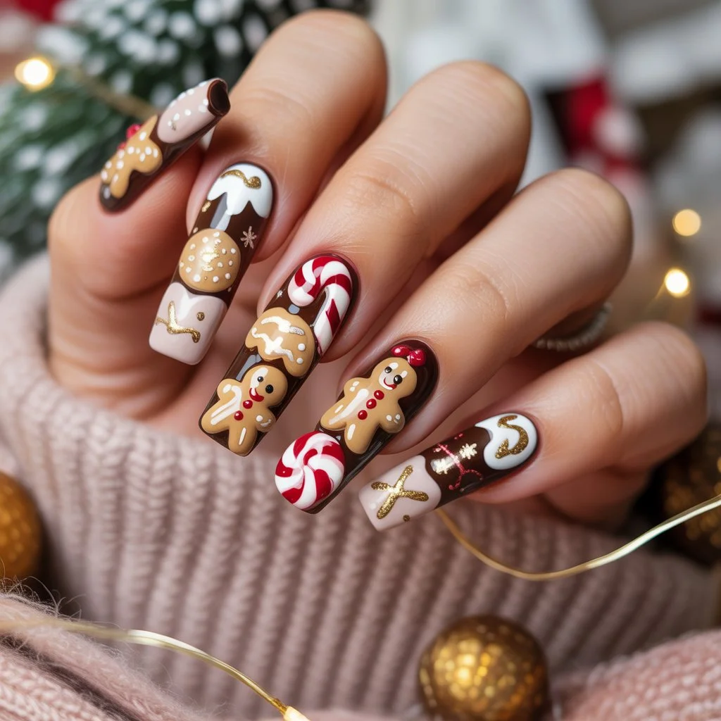 Winter Cookie Nails