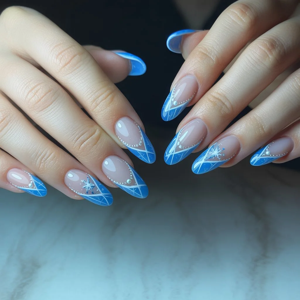 Blue Ice Micro-Lining Nails