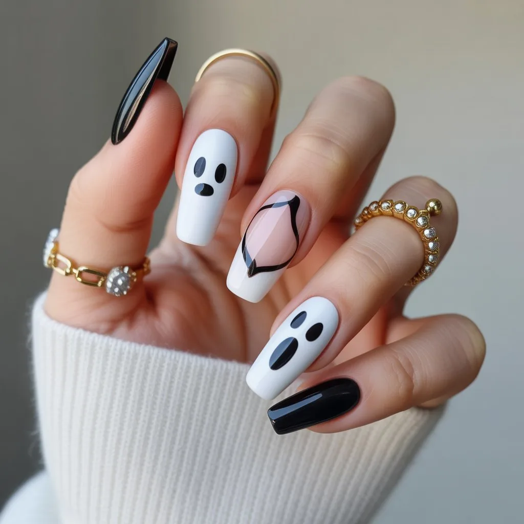 Ghost Dog Zero Accent Nails