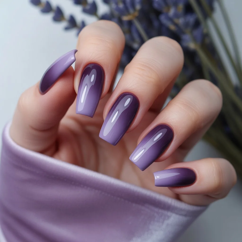 Lavender Smoke Ombre