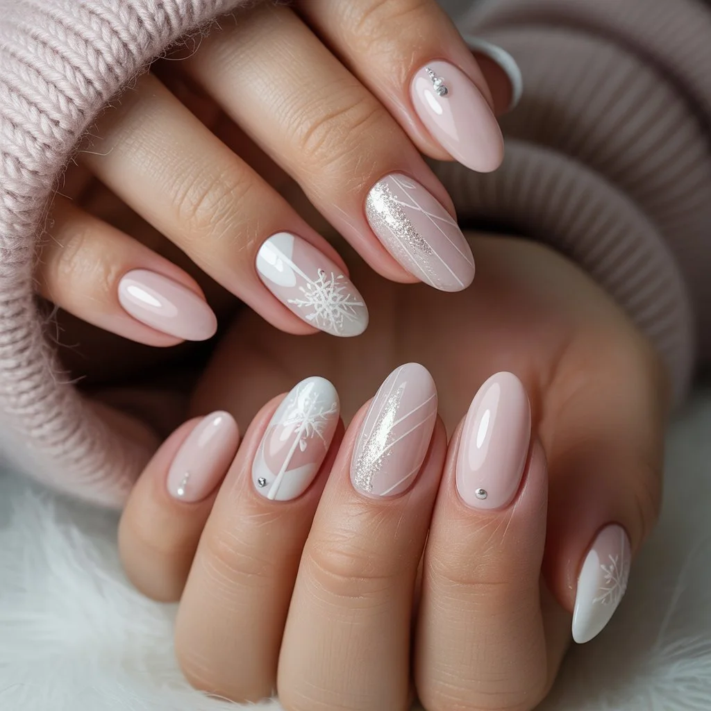 Marshmallow Pink Nails
