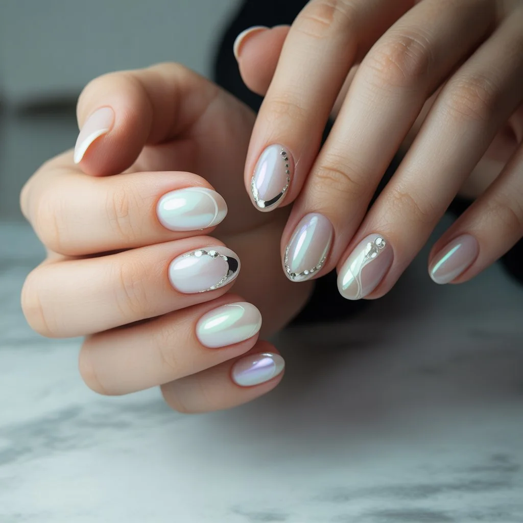 Pearl Glow Mini Tips Nail