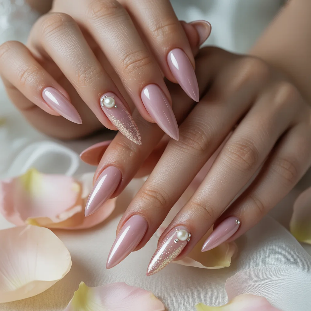 Rosewater Sheer Pink Nails