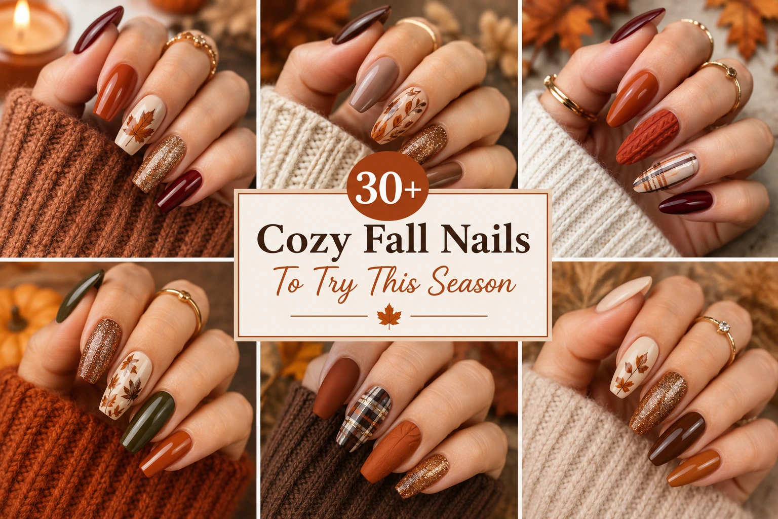 Cozy Fall Nails