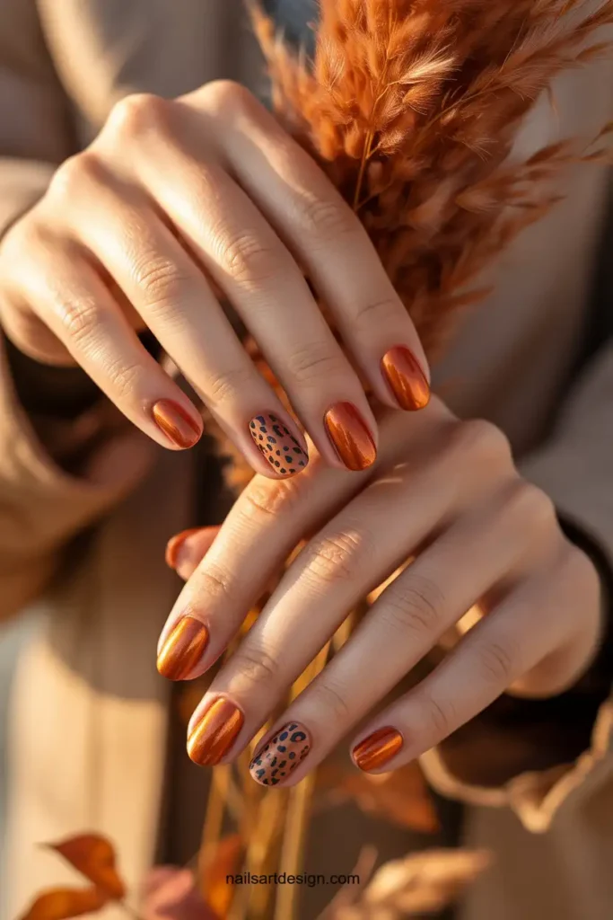 Rusty Copper Fall Nails