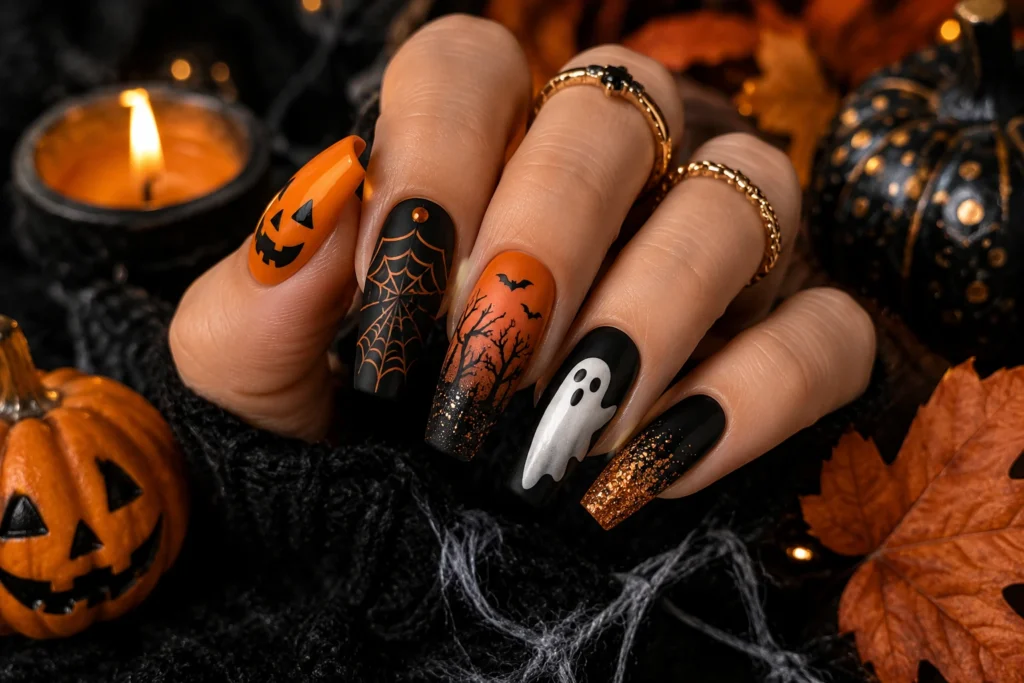 halloween nail