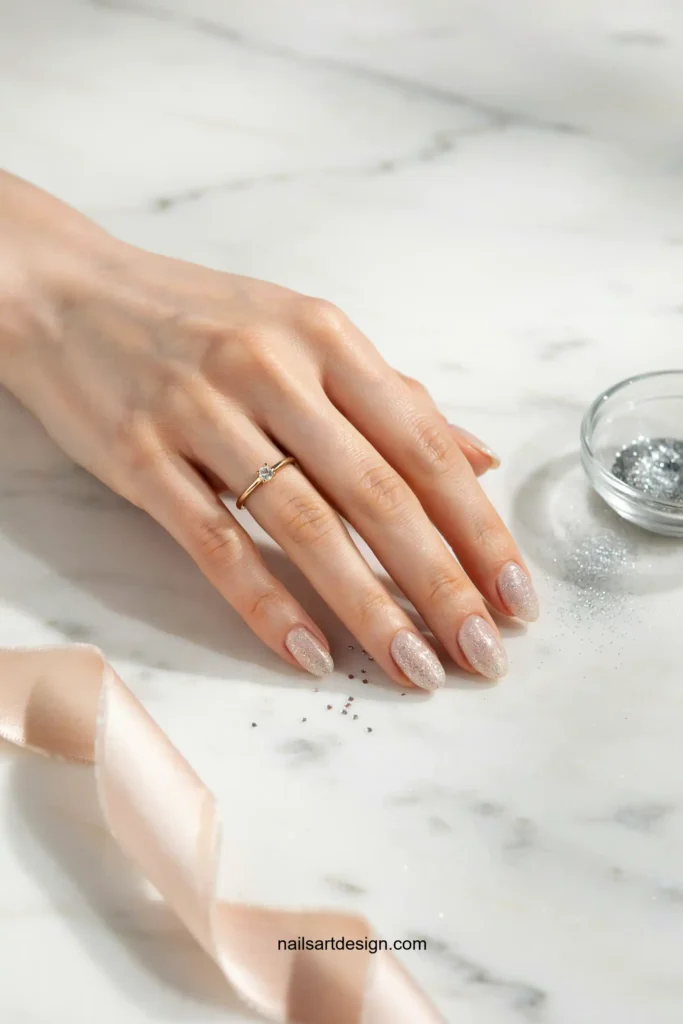 Diamond Dust Nails