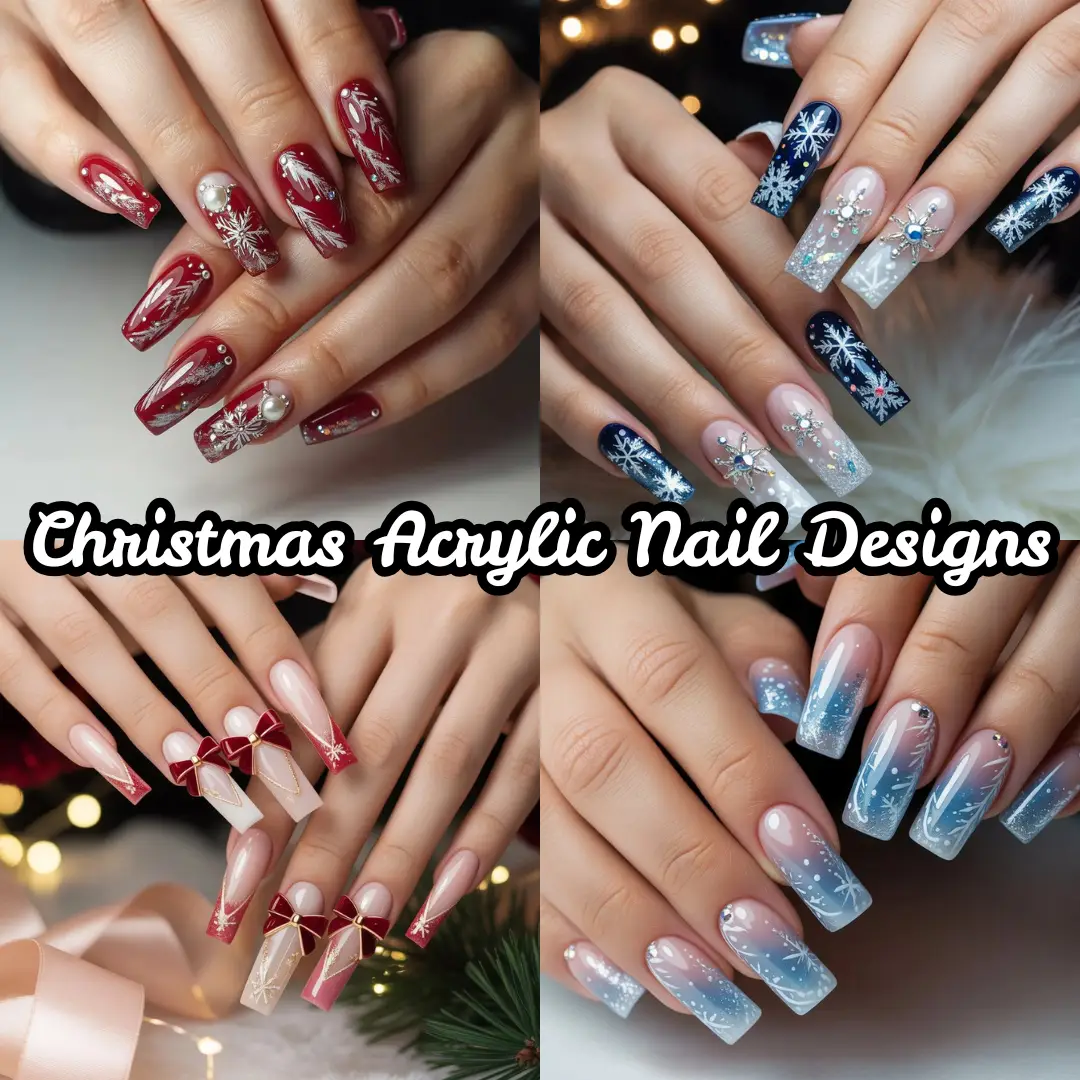 Christmas Acrylic Nail