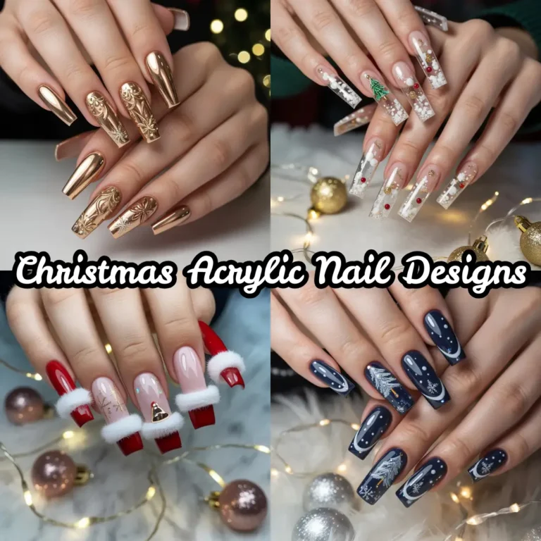 Christmas Acrylic Nail