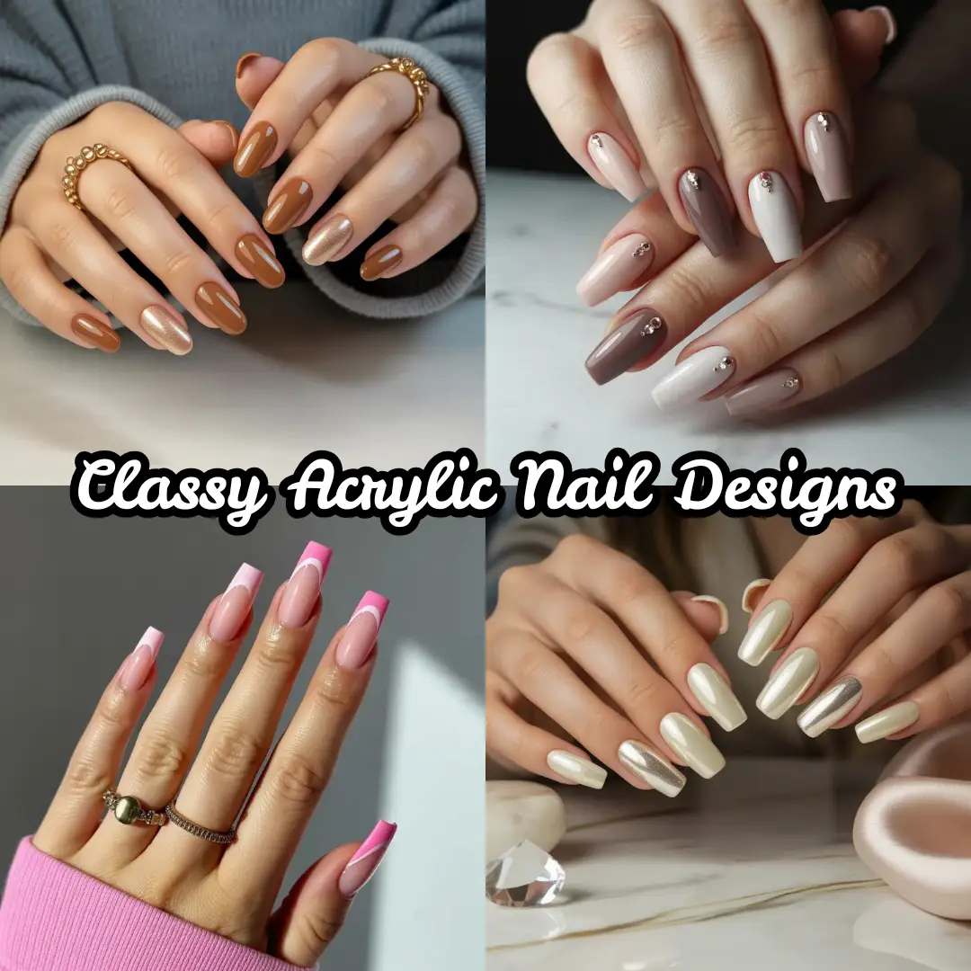 Classy Acrylic Nail