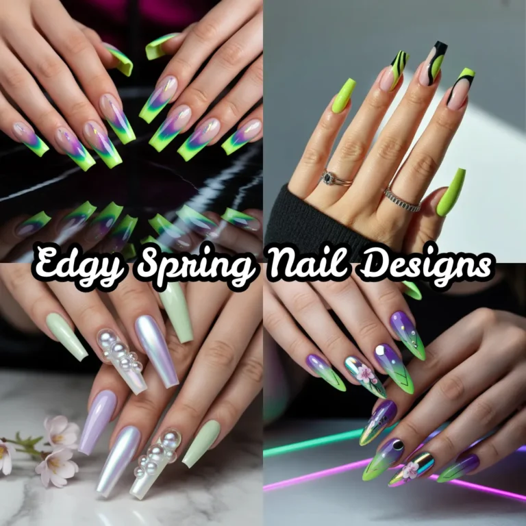 Edgy Spring Nails