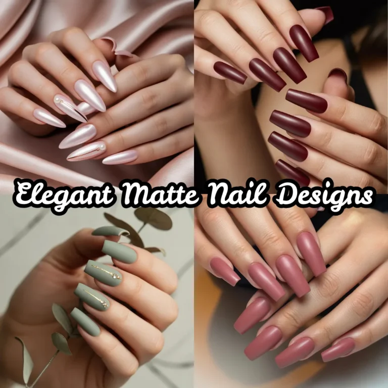 Elegant Matte Nail Ideas for Winter 2025-2026