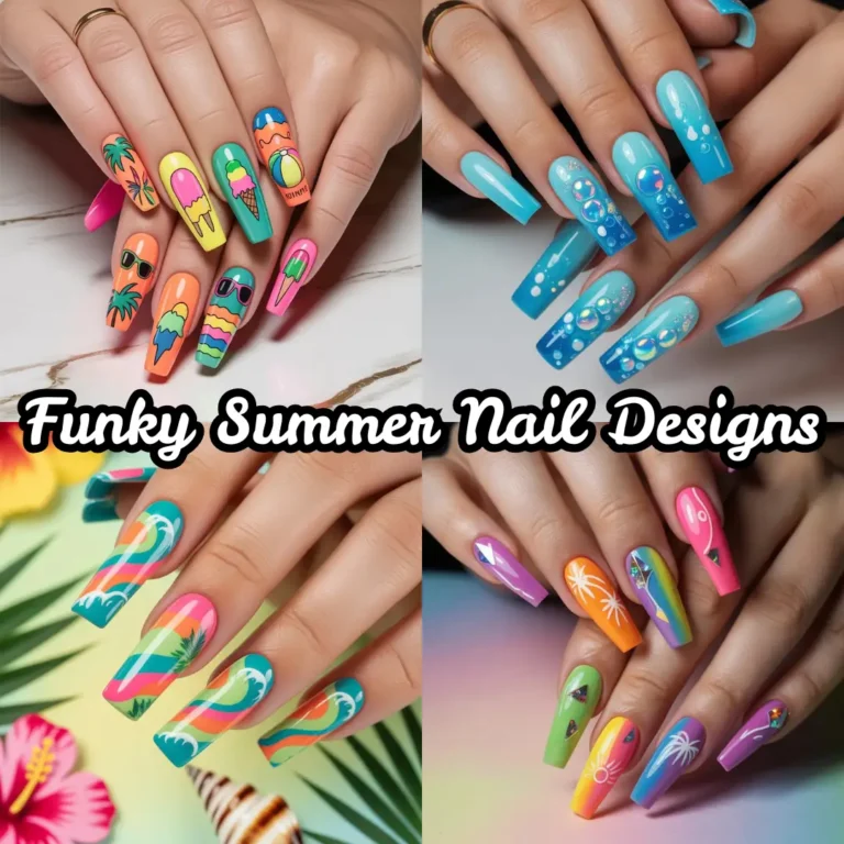 Funky Summer Nail Designs