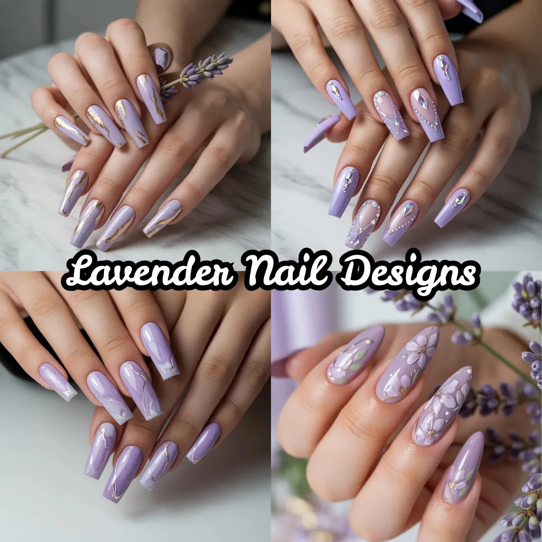 Lavender Nail Designs