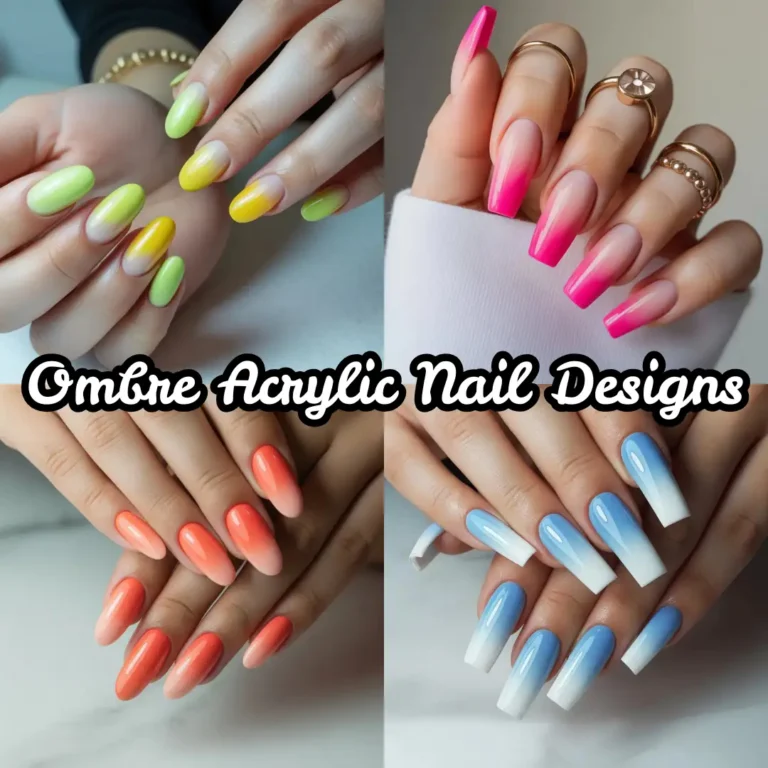 Ombre Acrylic Nail