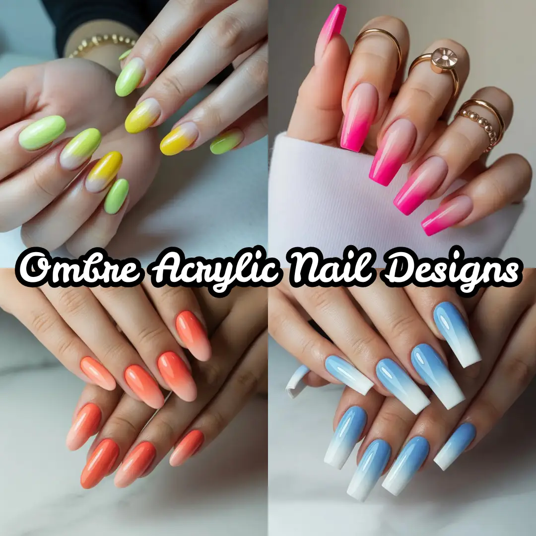 Ombre Acrylic Nail