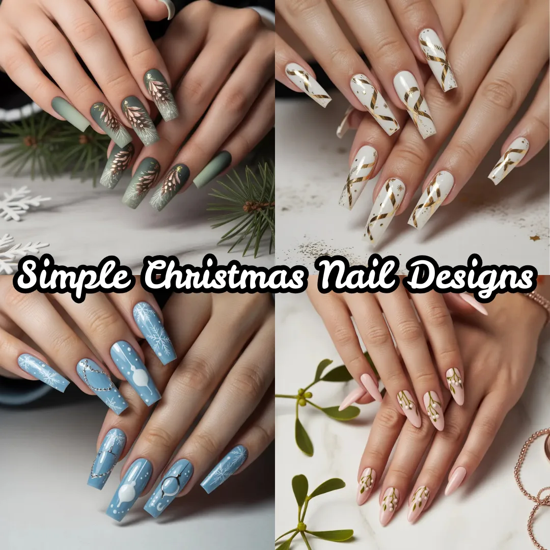 Simple Christmas Nail