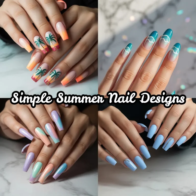 Simple Summer Nail