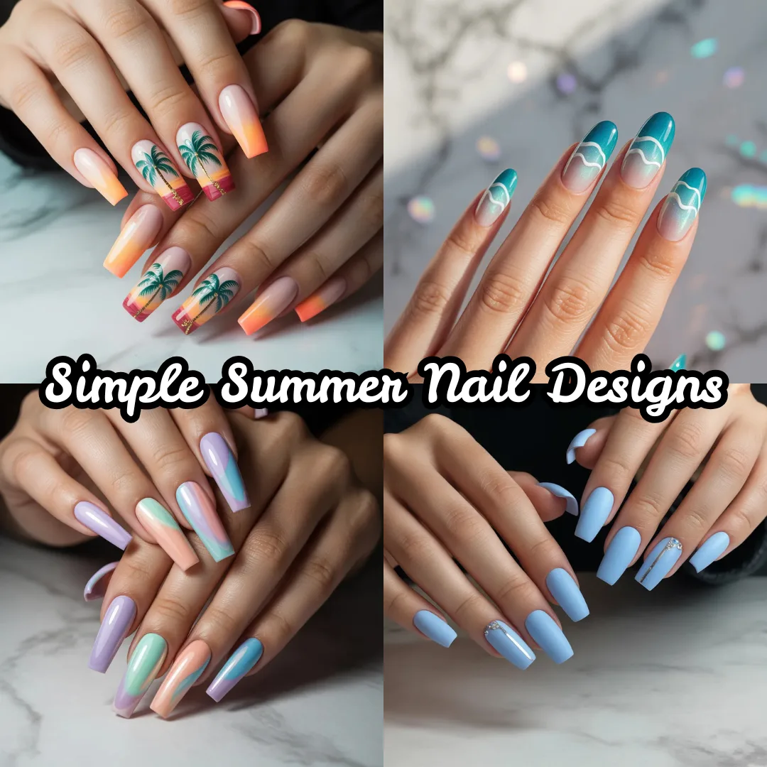 Simple Summer Nail
