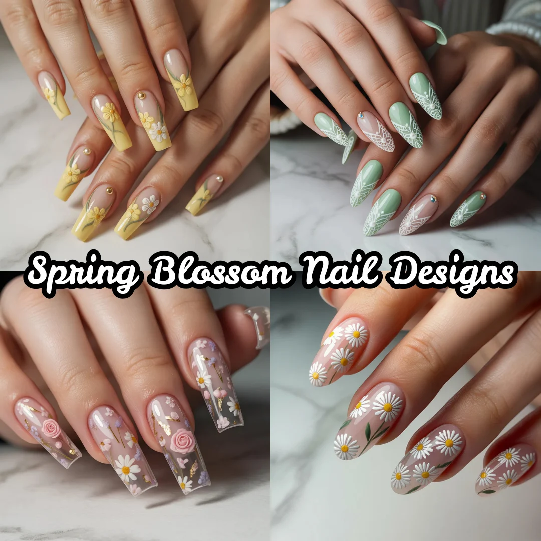 Spring Blossom Nail