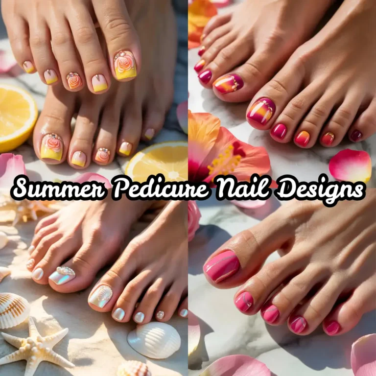 Summer Pedicure Nail Designs