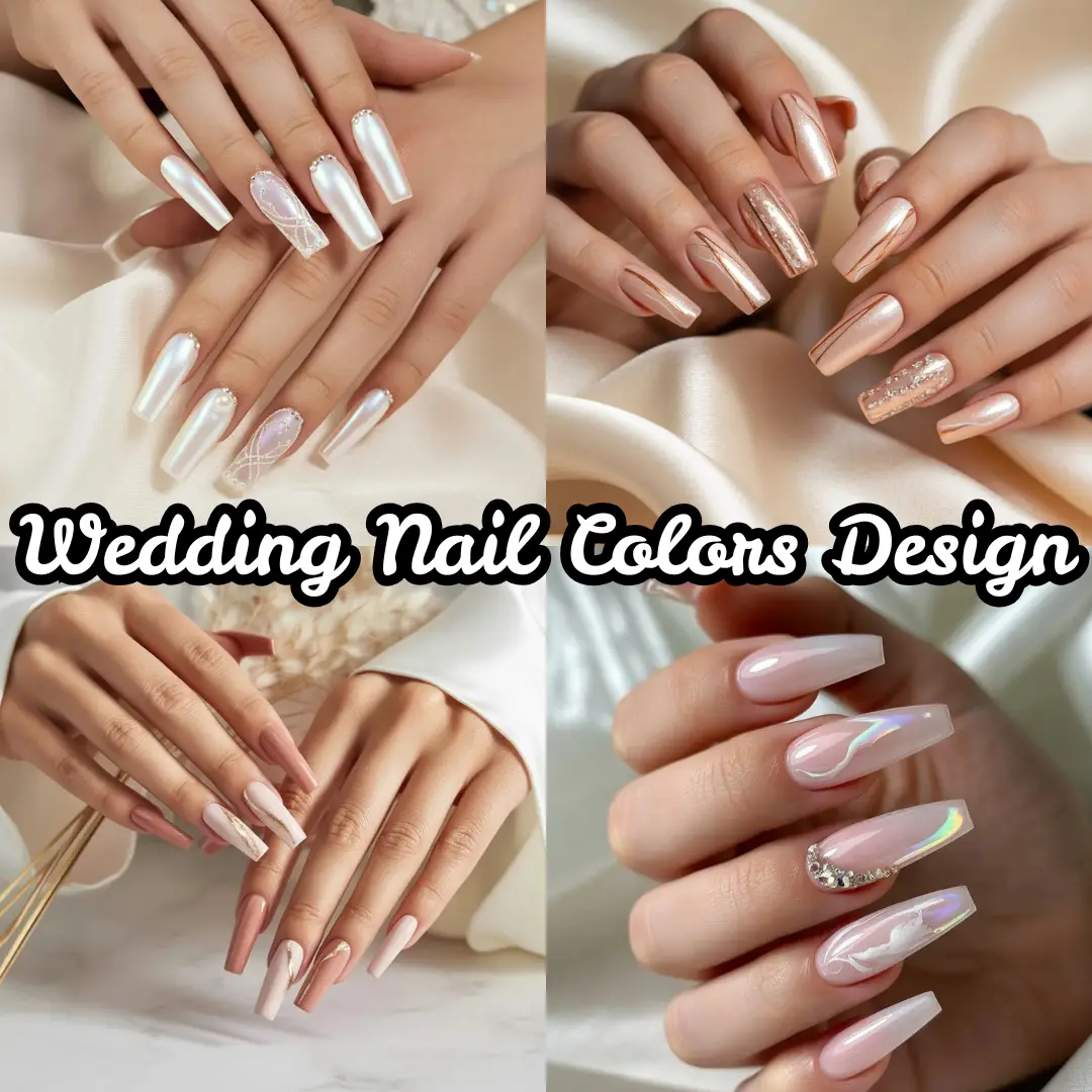 Wedding Nail Colors Design