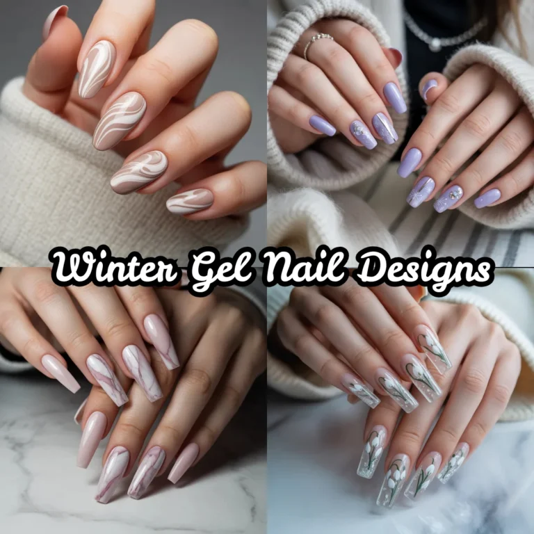 Winter Gel Nail