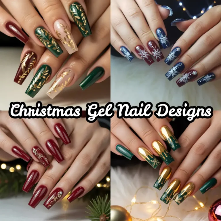 Christmas Gel Nail Designs