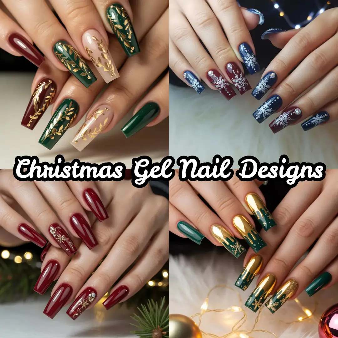 Christmas Gel Nail Designs