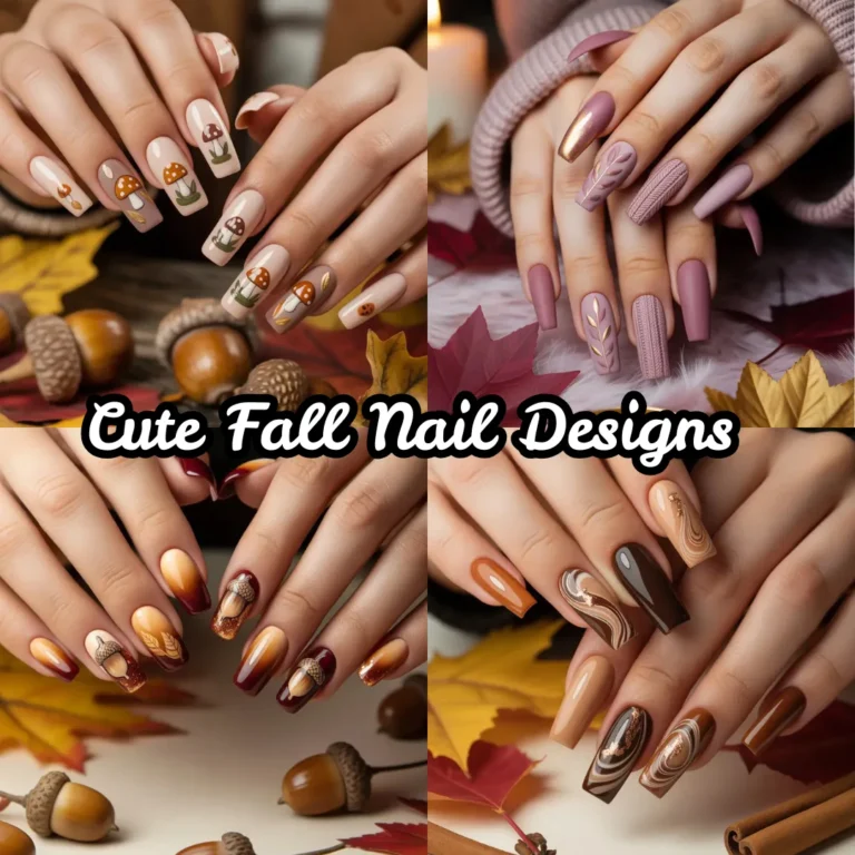 Cute Fall Nail Designs