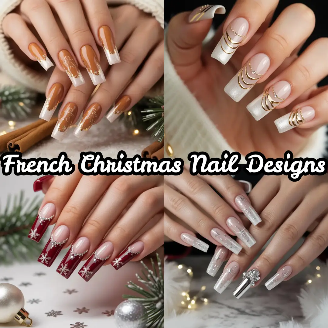 French Christmas Nail