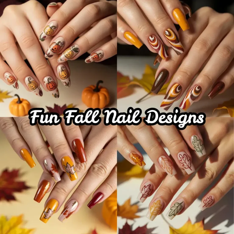 Fun Fall Nail Designs