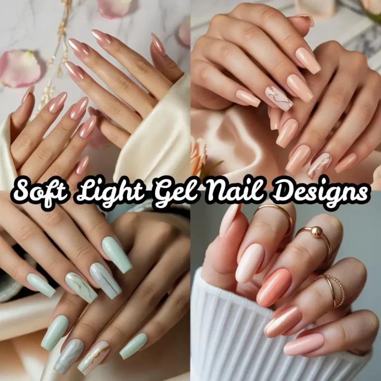 Soft Light Gel Nail
