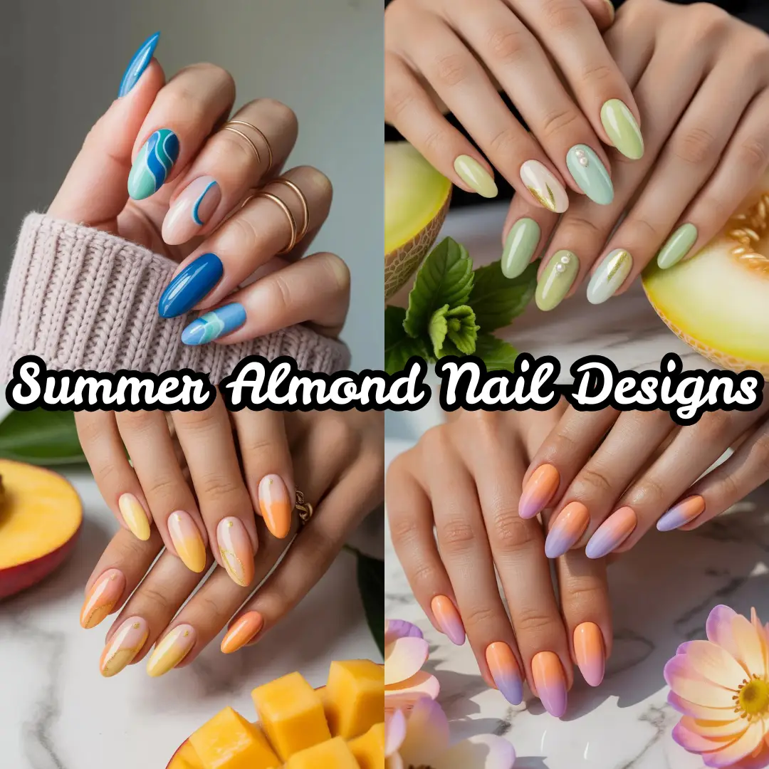 Summer Almond Nail Designs